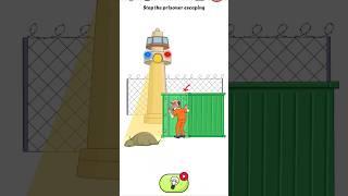 Stop The Prisoners Escaping   #cartoon #gaming #escape