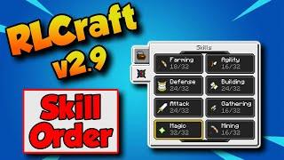 RLCraft 2.9.1 Skill Leveling Priority 