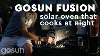 GoSun Fusion | Solar Oven That Cooks At Night | Solar Power Appliance