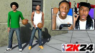 Playing NBA 2k24 W/ My LITTLE BROTHER Until We Lose