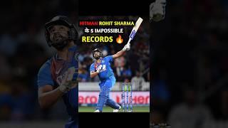 Rohit Sharma के 5 Unbreakable Records 