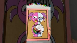 DIY paper rolling game #diy#papercraft #game#sprunki
