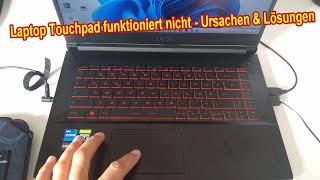 Laptop Touchpad funktioniert nicht - Ursachen & Lösungen