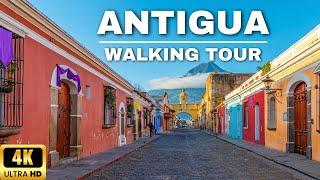 Antigua, Guatemala | 4K60fps | Walking Tour w/ Captions