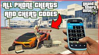 GTA 5 | All New Secret Phone Cheats And Cheat Codes in Story Mode |