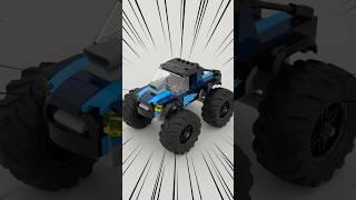 LEGO 60402 Blue Monster Truck Satisfying Speed Build#lego