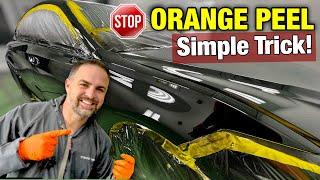 How to Paint a Car Without Orange Peel