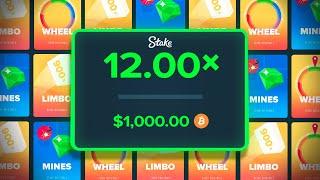 $100 TO $1000 CHALLENGE (Stake)