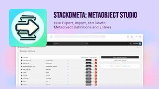 StackdMeta: Metaobject and Metafields Studio on Shopify