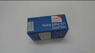 Nokia Asha 501 Dual Sim Unboxing