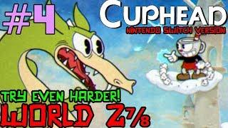 Try Hard With a Vengeance - World 2 Part 3 - Cuphead Nintendo Switch #2 (Switch, 2019)