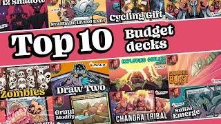 Top 10 $100 or Less Budget MTG Decks of 2022 for Pioneer and Modern Magic: the Gathering