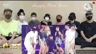 BTS Reaction BLACKPINK moments 2022 - Happy new year