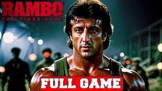 RAMBO THE VIDEO GAME Gameplay Walkthrough FULL GAME No Commentary (PC 4K 60FPS Longplay)