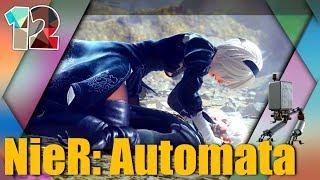 КОНЦОВКА "А"!▶NieR: Automata[#12]БОСС ЕВА (сюжет)Gameplay