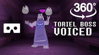 Toriel Battle VR 360 - Voiced 3D remake