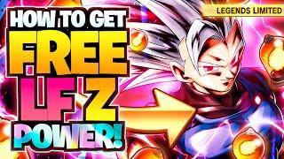  How To Get 3,000 FREE LF Z POWER For The Anniversary! NEW RECORD! (DB Legends 7th Anniversary)