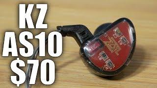 KZ AS10 Earbuds Review: FIVE Drivers per Ear - Insane sound for $70