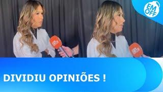 Simone Mendes causa revolta após declaração polêmica em entrevista