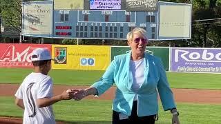 Kim Ecklund (2024) Jamestown Tarp Skunks 1st Pitch