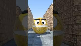Plastic Robot Pacman vs Sponge #Shorts