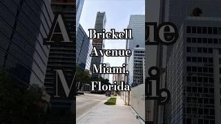 Walking tour Brickell Avenue, Miami Florida #brickellmiami #travel  #miamiviews