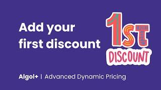 Add your first discount — Advanced Dynamic Pricing for WooCommerce