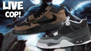 GOIN LIVE Jordan 4 Fears & Travis Scott Jumpman Jack Dark Mocha Updates!