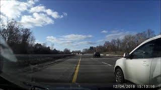 SUV driver runs me off the road. At least they signaled?