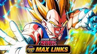 GREAT EZA!!!! LEVEL 10 LINKS 100% EZA PHY ANGEL SSJ2 VEGETA! (DBZ: Dokkan Battle)