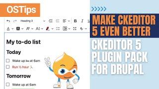 Better Content Editing with the Drupal CKEditor Plugin Pack