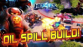 Blaze, Oil Spill Build! - Solo Queue Silliness [Heroes Of The Storm]