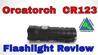 Orcatorch  ES10 CR123 Every Day Carry Flashlight Review - EDC Flashlight