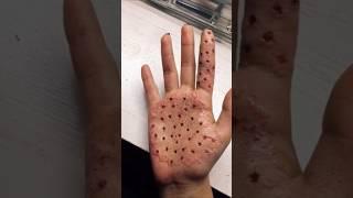 ️ Sfx makeup ️ This video makes you feel trypophobia  #sfx #sfx_makeup #youtubeshorts #makeup