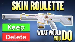 CHOOSE ONE SKIN FOR EVERY GUN - REST GETS DELETED | VALORANT