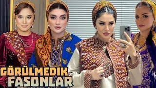 Görülmedik turkmen moda koynek fasonlar | taze el kesdeli fasonlar | Gelin gyzlara tazeje fason