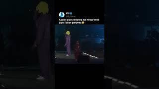 Kodak Black orders Hot Wings while Don Toliver keeps Performing 