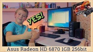 Мой новый игровой Компьютер На Прокачку VLOG  #Технологии Radeon HD 6870  GDDR5 (256bit)