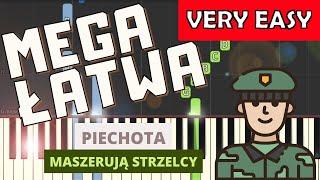  Piechota (pieśń patriotyczna) - Piano Tutorial (MEGA ŁATWA wersja)  NUTY W OPISIE 