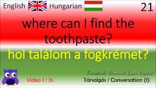 01 Társalgás Conversation (1) Alap angol mondatok és kifejezések, angol tanulás, szavak kezdőknek