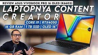 Laptop Kencang Para Content Creator! Review ASUS Vivobook Pro 16 OLED (K6602)