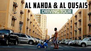 [4K] Drive Around AL NAHDA & AL QUSAIS Dubai | Community Tour