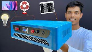 How To Make Inverter At Home || घर पर Solar Inverter कैसे बनाएं || Life Time Free Electricity