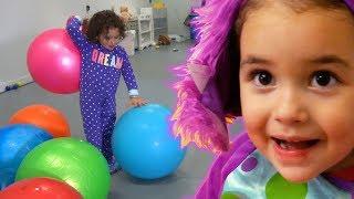 Ashlynn teaches colors, plays hide and seek, and more!