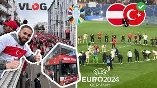 Avusturya 1-2 Türkiye  EURO 2024 16 Turu | Stadyum Vlog | Canlı #türkiye