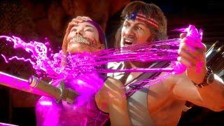 MK11 All Fatalities on Mileena MK2 Solid Purple