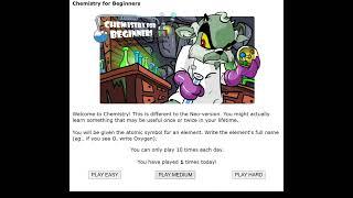 Leopets.net | Chemistry for Beginners [HTML5] Gameplay | Neopets Fan Game / Clone