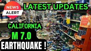 Major California Earthquake - new Details and Videos