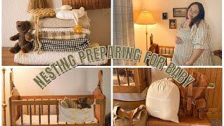 PREPARING FOR BABY + NEST WITH ME 40 WEEKS PREGNANT + NESTING HOMEMAKING