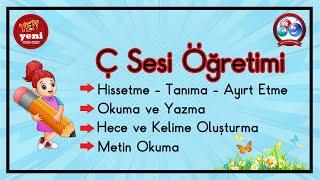 Ç Sesi Öğretimi ve ELAKİNOMUTÜYÖRIDSBZÇ Ses Birleştirme Etkinlikleri | Dik Temel Harfler (1. Sınıf)